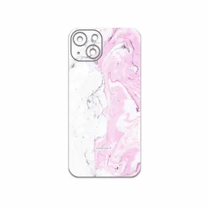 MAHOOT Blanco-Pink-Marble Cover Sticker for Apple iPhone 13