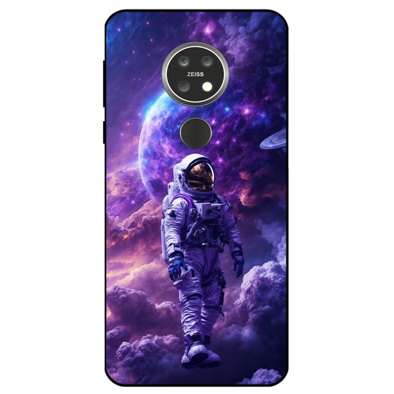 کاور مگافون طرح فضانورد مدل 2822 مناسب برای گوشی موبایل نوکیا 6.2 / 7.2     