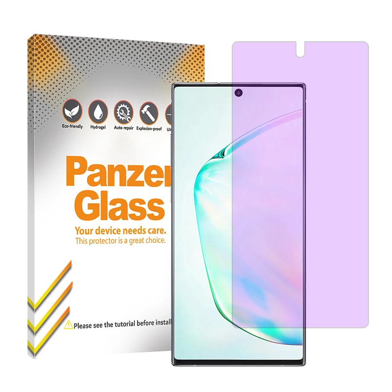 محافظ صفحه نمایش ضداشعه بنفش پنزر گلس مدل Resistant مناسب برای گوشی موبایل سامسونگ Galaxy Note10 Plus