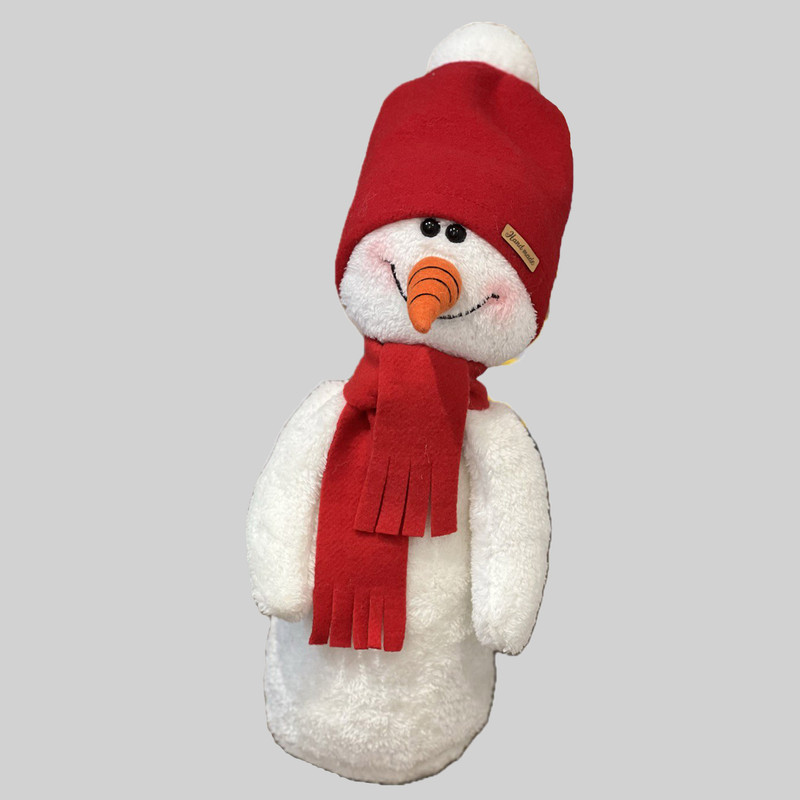 عروسک مدل آدم برفی ارتفاع 40 سانتی متر