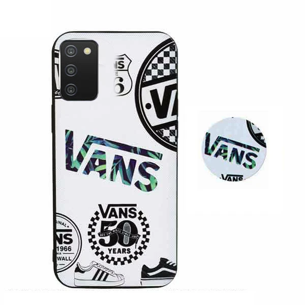 کاور مدل A02s مناسب برای گوشی موبایل سامسونگ Galaxy A02S / M02S به همراه پاپ سوکت