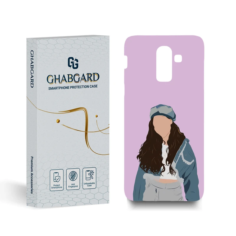 کاور قاب گارد مدل دخترانه مناسب برای گوشی موبایل سامسونگ Galaxy J8