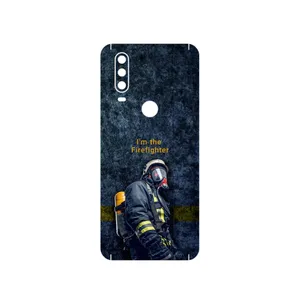 MAHOOT Firefighter Cover Sticker for Motorola One Action