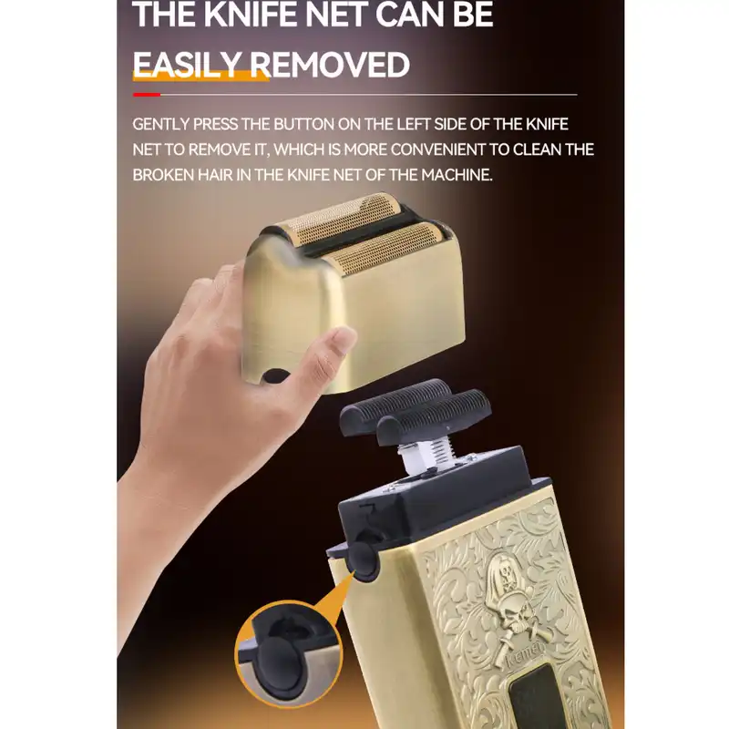 ست ماشین اصلاح موی صورت و بدن شارژی کیمی مدل KM-T101