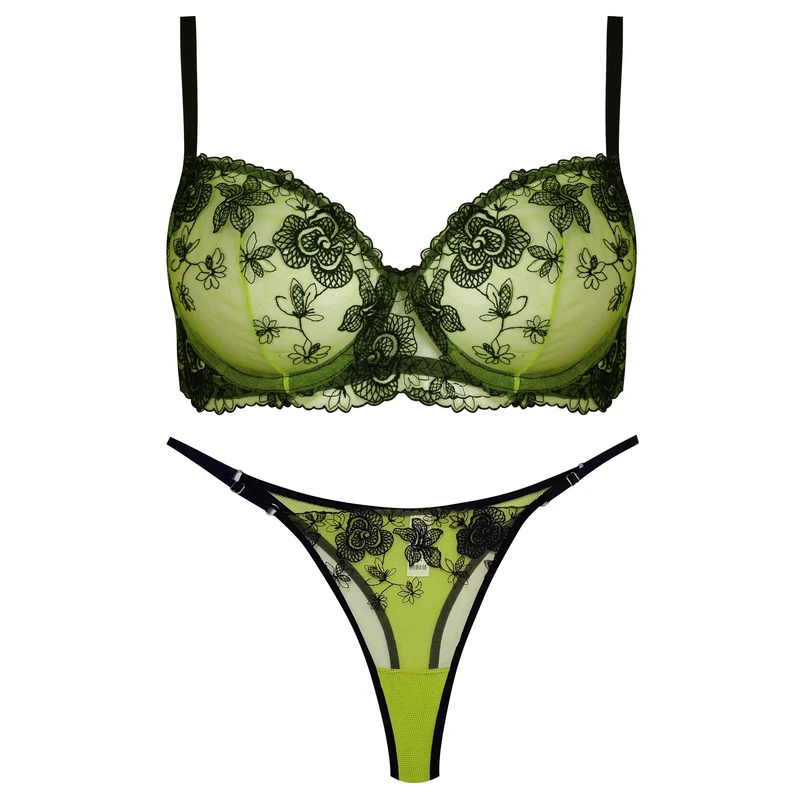 ست شورت و سوتین زنانه برتا مدل فنردار کد 5100-2420-UG