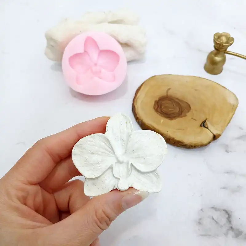 قالب شمع مدل گل ارکیده