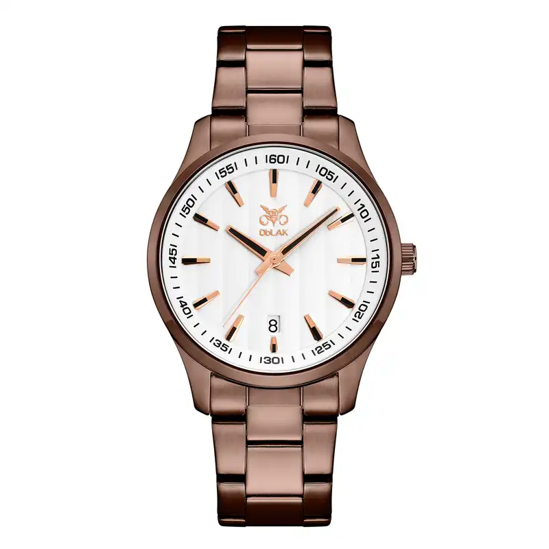 ست ساعت مچی عقربه ای زنانه و مردانه اوبلاک مدل 72703