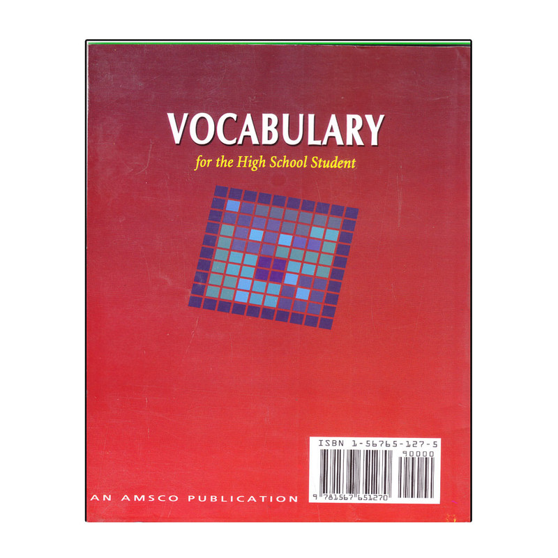 کتاب Vocabulary For The High School Student اثر جمعی از نویسندگان انتشارات الوندپویان کتاب Vocabulary For The High School Student اثر جمعی از نویسندگان انتشارات الوندپویان