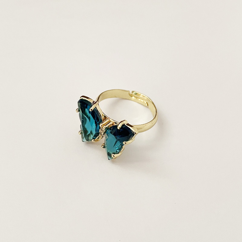 انگشتر زنانه مدل پروانه کد BL001