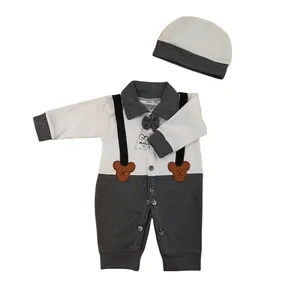 ست سرهمی و کلاه نوزادی مدل ساسبنددار