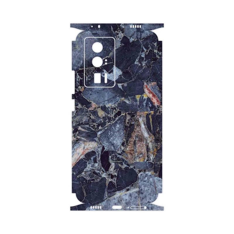 برچسب پوششی ماهوت مدل Broken black marble-FullSkin مناسب برای گوشی موبایل شیائومی Poco F5 Pro