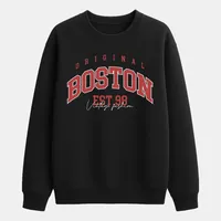 سویشرت مردانه باهرپوش شرق مدل دورس NBA تیم بوستون بسکتبال mo411