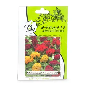 بذر گل تاج خروس چتری پا متوسط الوان آرکا بذر ایرانیان کد A74