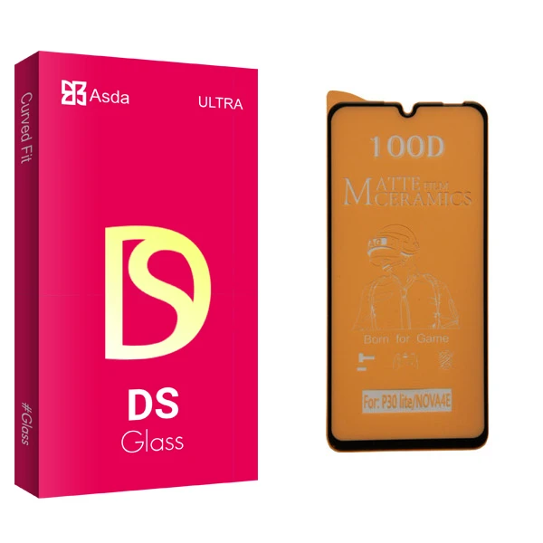 محافظ صفحه نمایش مات آسدا مدل DS glass مناسب برای گوشی موبایل هوآوی P30 lite/ Nova 4e