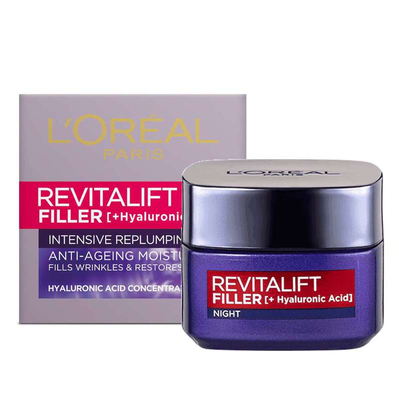 کرم ضد چروک لورآل مدل Revitalift Filler حجم 50 میلی لیتر