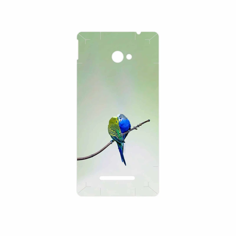برچسب پوششی ماهوت مدل Lovebird مناسب برای گوشی موبایل اچ تی سی 8X