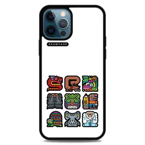 AKAM AMC-WA12PROMAX-MODERN CULTURE-11 Cover For Apple iPhone 12 Pro Max