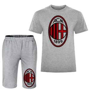 ست تی شرت و شلوارک مردانه مدل آث میلان A07