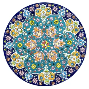 بشقاب میناکاری مدل ZMN-20-8