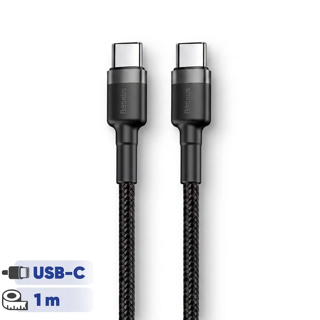 کابل USB-C باسئوس مدل CATKLF-GG1 طول 1 متر