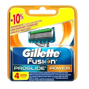 تیغ یدک ژیلت مدل Fusion PROGLIDE Power بسته 4 عددی