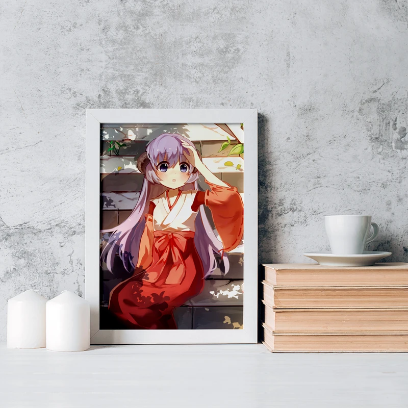 تابلو خندالو مدل هانیو انیمه هیگوراشی وقتی اشک می ریزد کد 18140