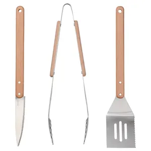 لوازم باربیکیو ایکیا مدل GRILLTIDER-NEW مجموعه 3 عددی