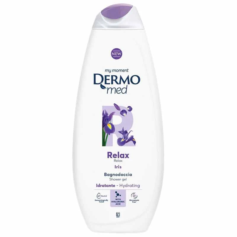 شامپو بدن درمومد مدل Relax iris حجم 750 میلی لیتر شامپو بدن درمومد مدل Relax iris حجم 750 میلی لیتر
