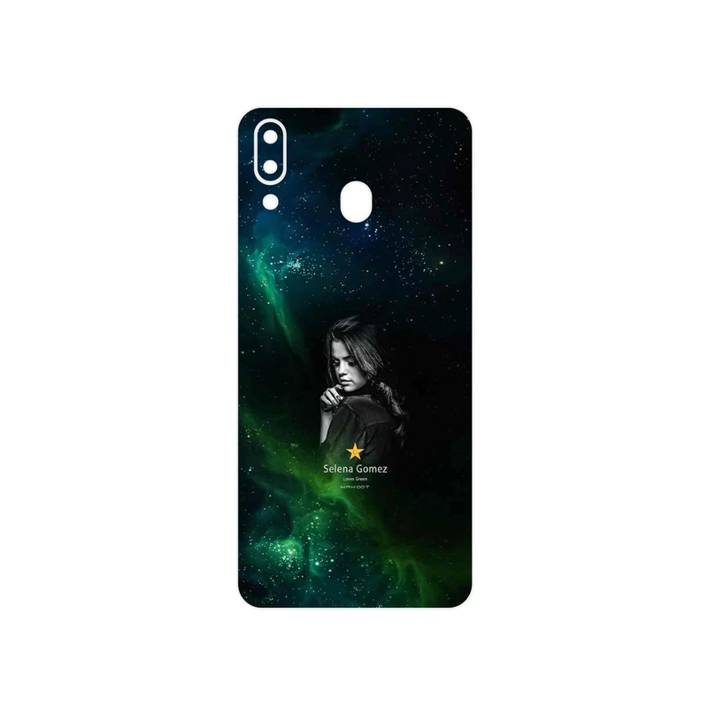 برچسب پوششی ماهوت مدل Selena Gomez مناسب برای گوشی موبایل سامسونگ Galaxy M20