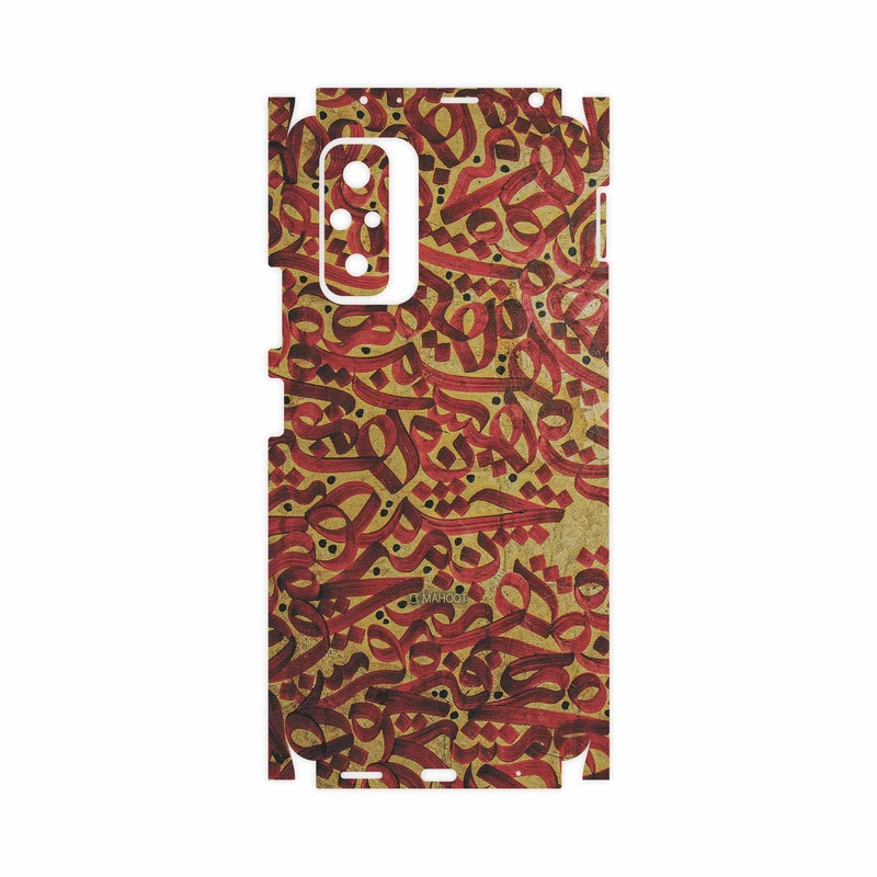 برچسب پوششی ماهوت مدل Nastaliq-6-FullSkin مناسب برای گوشی موبایل شیائومی Redmi Note 10 Pro Max