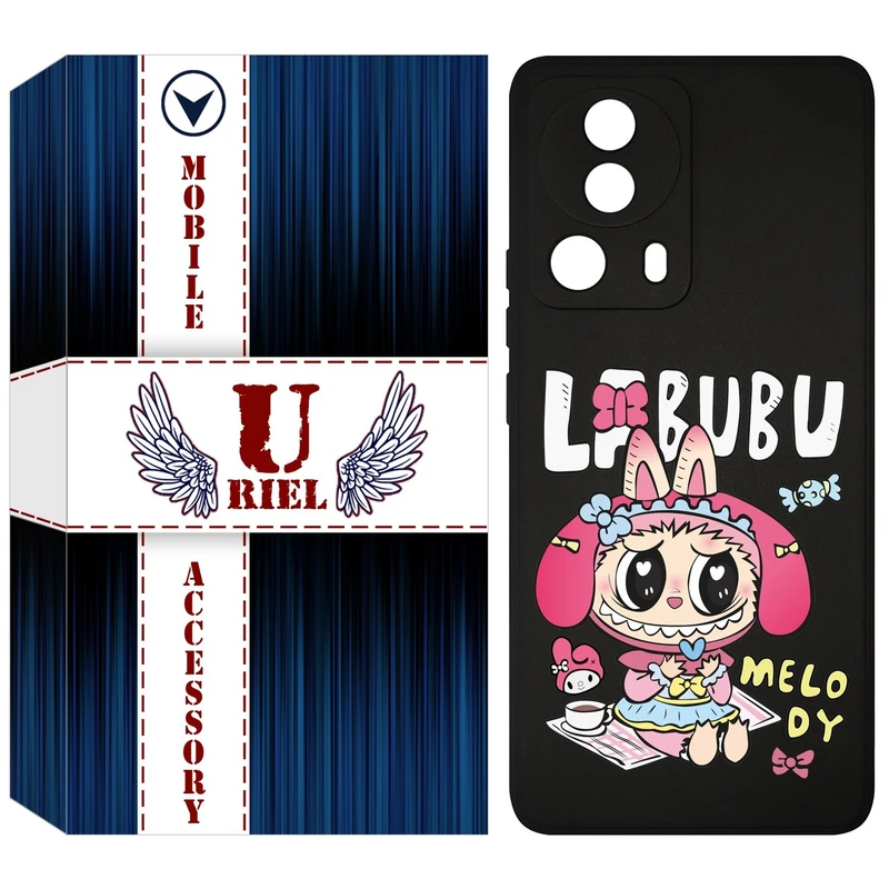 کاور یوریل مدل KSH کد 140 طرح عروسک لبوبو مناسب برای گوشی موبایل شیائومی 13 Lite