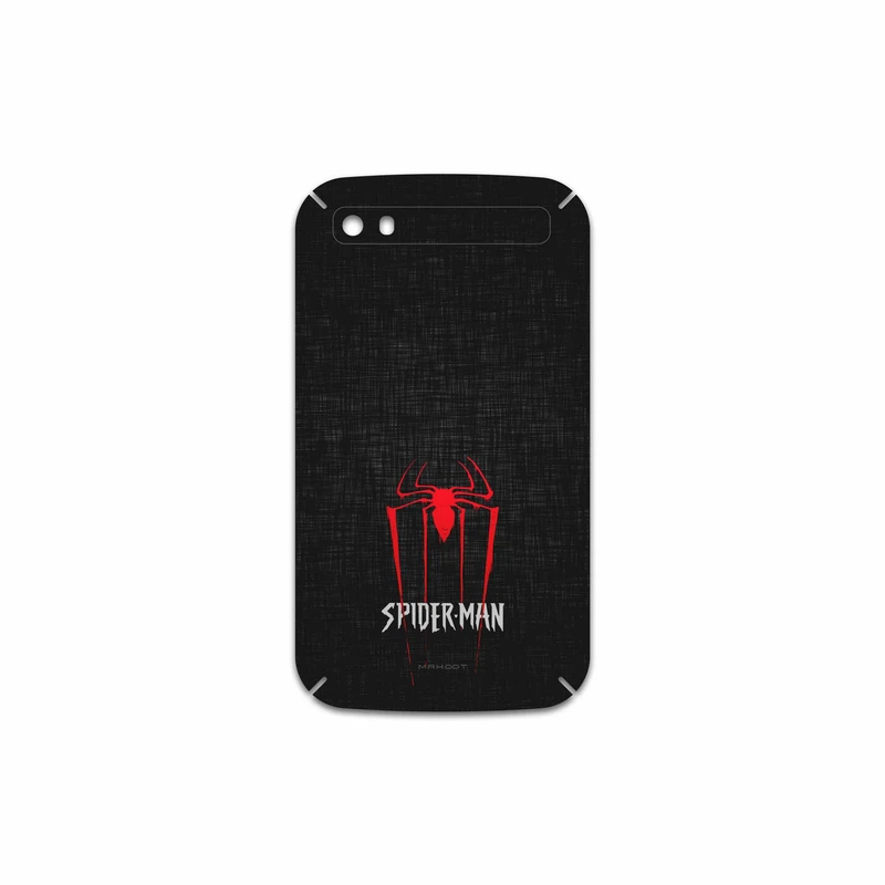 برچسب پوششی ماهوت مدل Spider-Man مناسب برای گوشی موبایل بلک بری Classic