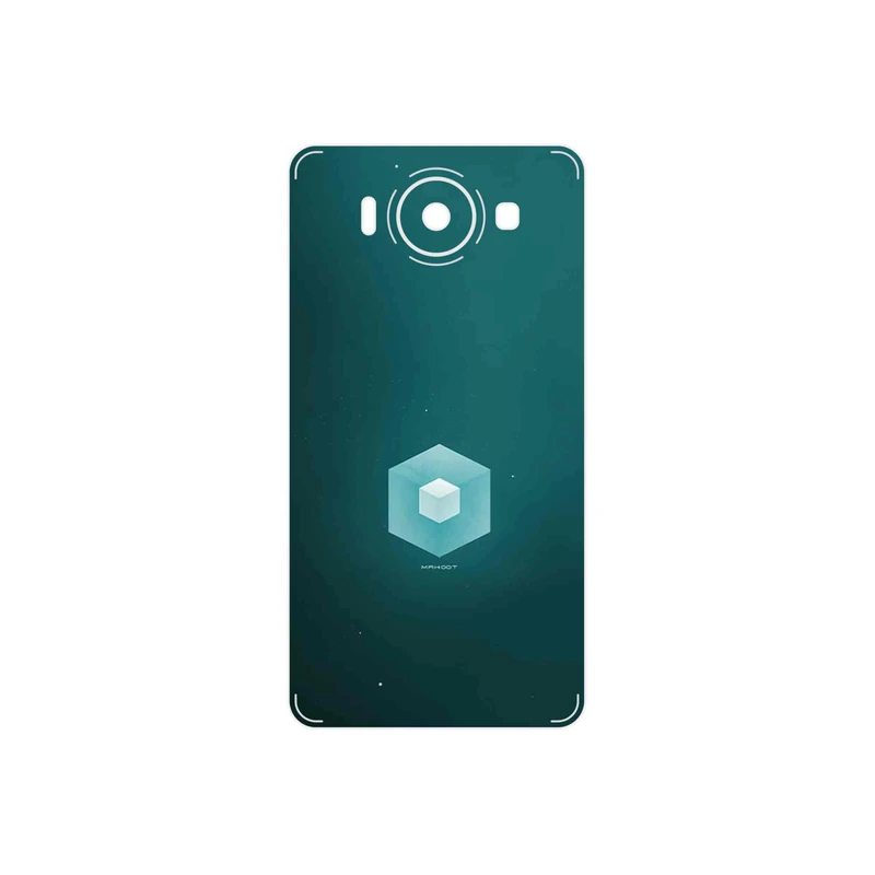 برچسب پوششی ماهوت مدل Minimal Cube icon مناسب برای گوشی موبایل مایکروسافت Lumia 950