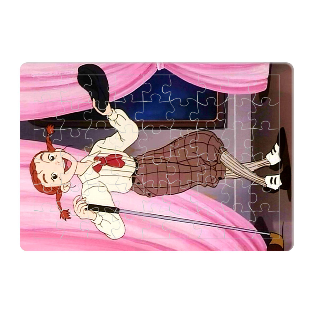 پازل 54 تکه طرح بابالنگ دراز مدل P615