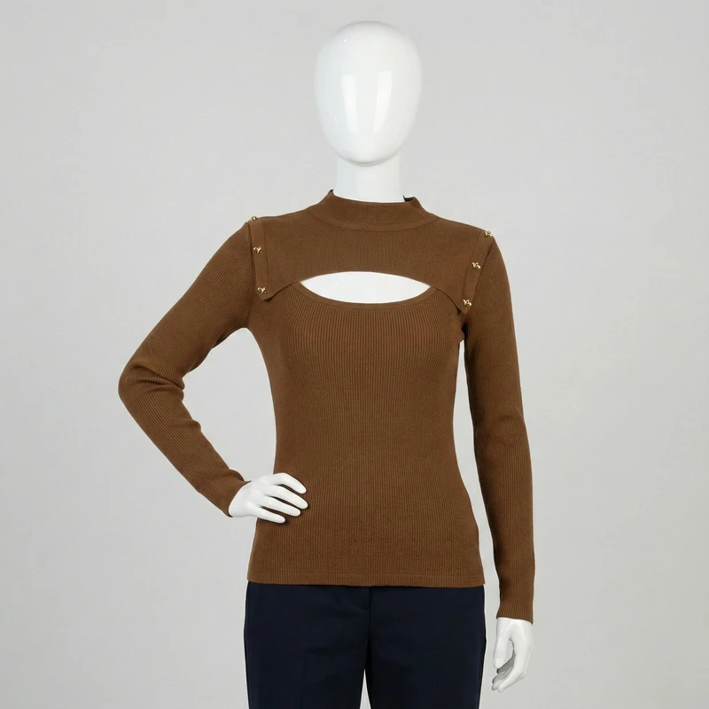 پلیور یقه ایستاده زنانه مدل 06