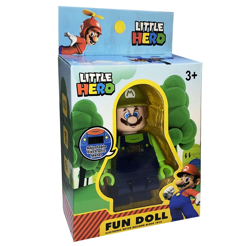 فیگور مدل ماریو طرح ساعت دار کد 86054/2