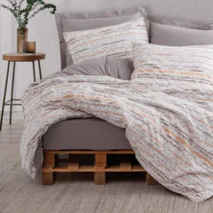 سرویس روتختی کاتن باکس مدل Minimal Fleck Vizon دو نفره 4 تکه