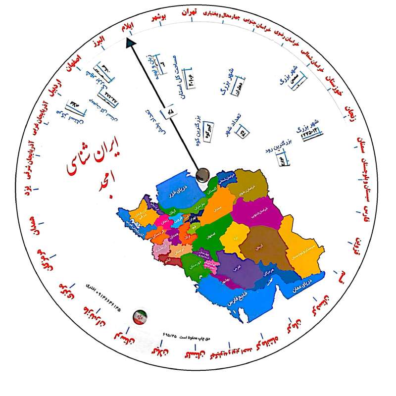 بازی آموزشی مدل ایران شناسی امجد