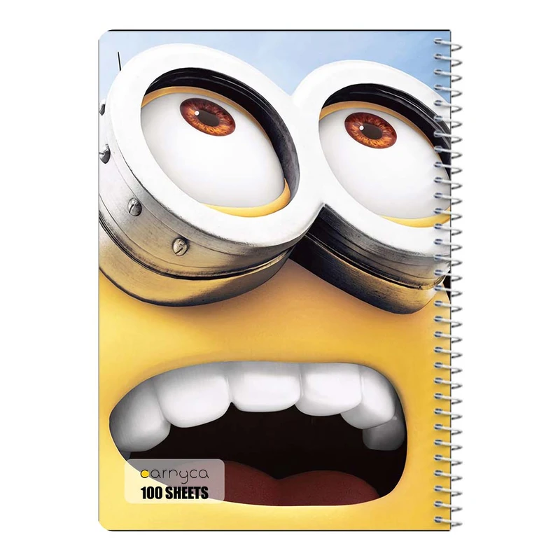 دفتر مشق 100 برگ سیمی کارنیکا طرح من نفرت انگیز Despicable Me کد 38410