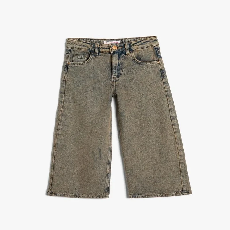 شلوار جین بگ دخترانه کوتون مدل 4skg40071ad