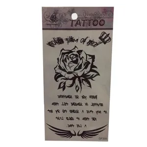 تتو موقت طرح گل کد 205