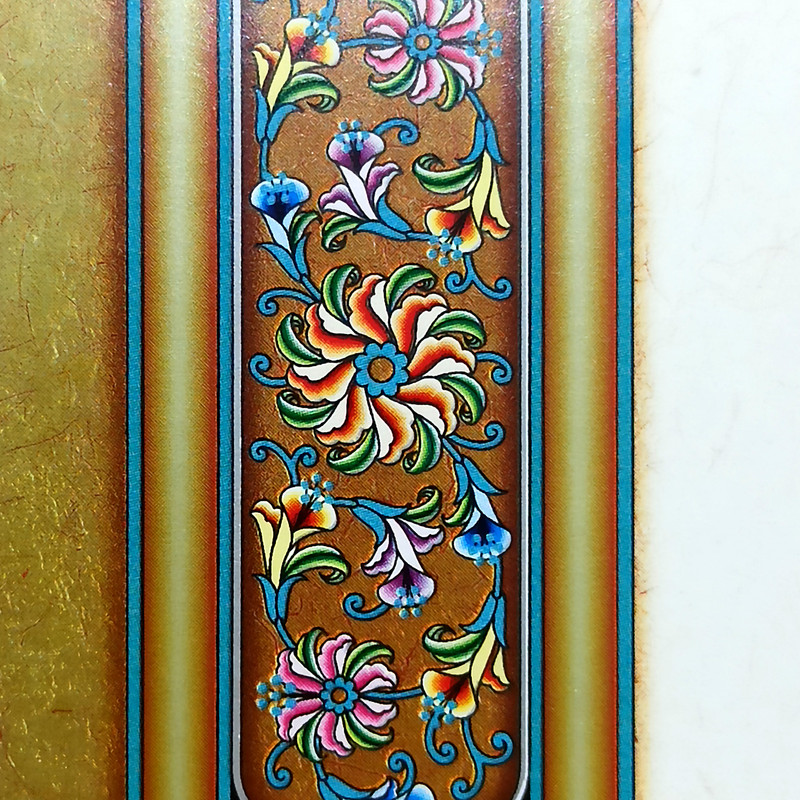 کاغذ تذهیب A4 خانه تذهیب طرح گلفرنگ کد 4024 بسته 20عددی کاغذ تذهیب A4 خانه تذهیب طرح گلفرنگ کد 4024 بسته 20عددی
