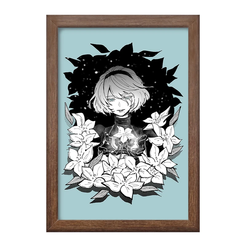 تابلو خندالو طرح بازی نیر اتوماتا (Nier Automata)  کد 31591