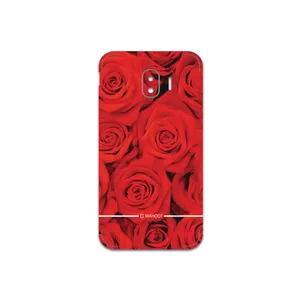 MAHOOT Red-Flower Cover Sticker for Samsung Galaxy J2 Pro 2018