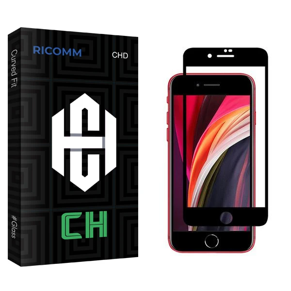 محافظ صفحه نمایش سرامیکی ریکام مدل CH2 مناسب برای گوشی موبایل اپل iPhone SE 2020