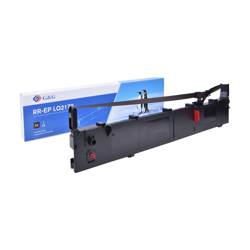 ریبون پرینتر سوزنی جی اند جی مدل RR-EP- LQ2170--BK بسته ۵ عددی