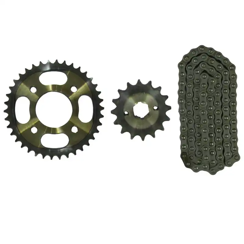 ست دنده زنجیر موتورسیکلت ام دی اچ مدل mrz4 مناسب برای سی جی ال بسته سه عددی