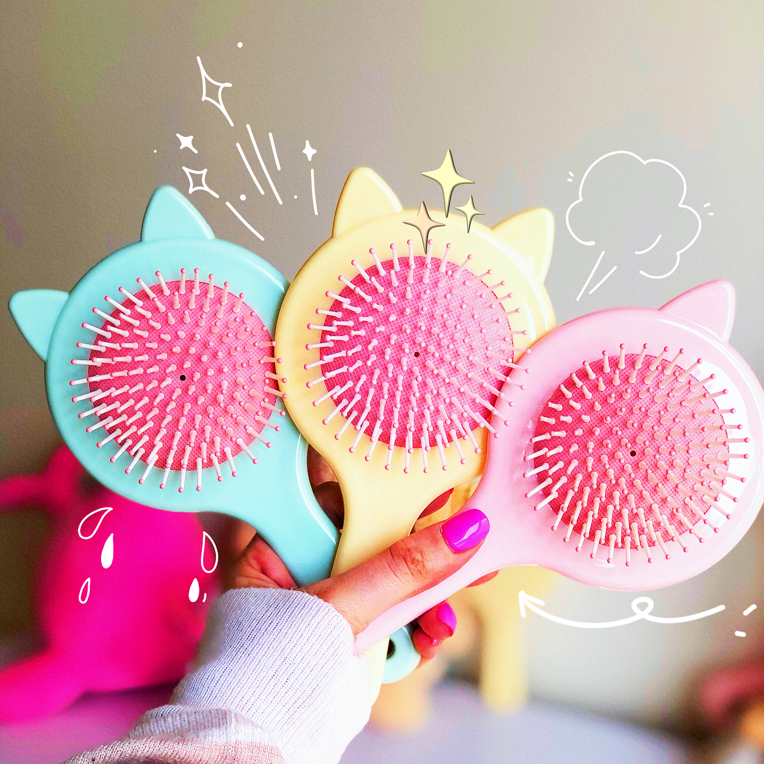 برس مو مدل کتی