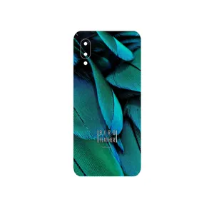 MAHOOT Green Feather Cover Sticker for Samsung Galaxy M02