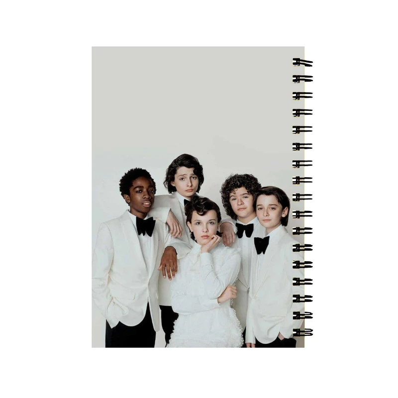 دفتر طرح stranger things کد D-931
